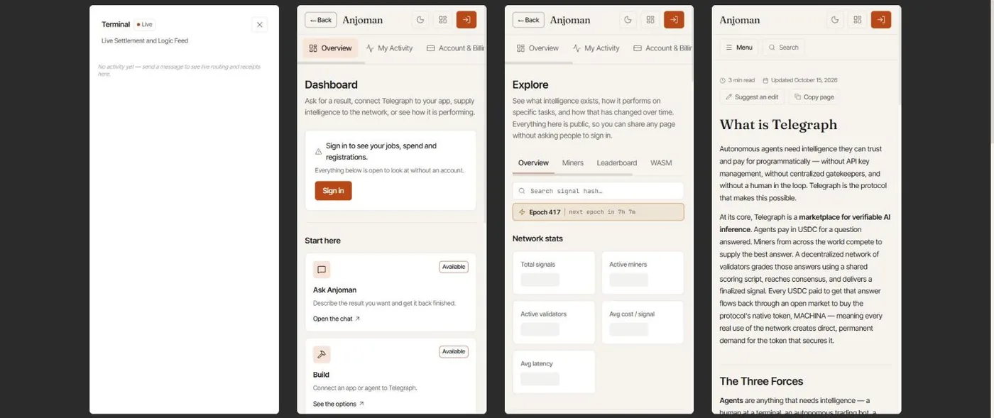 The beta: mobile header and terminal