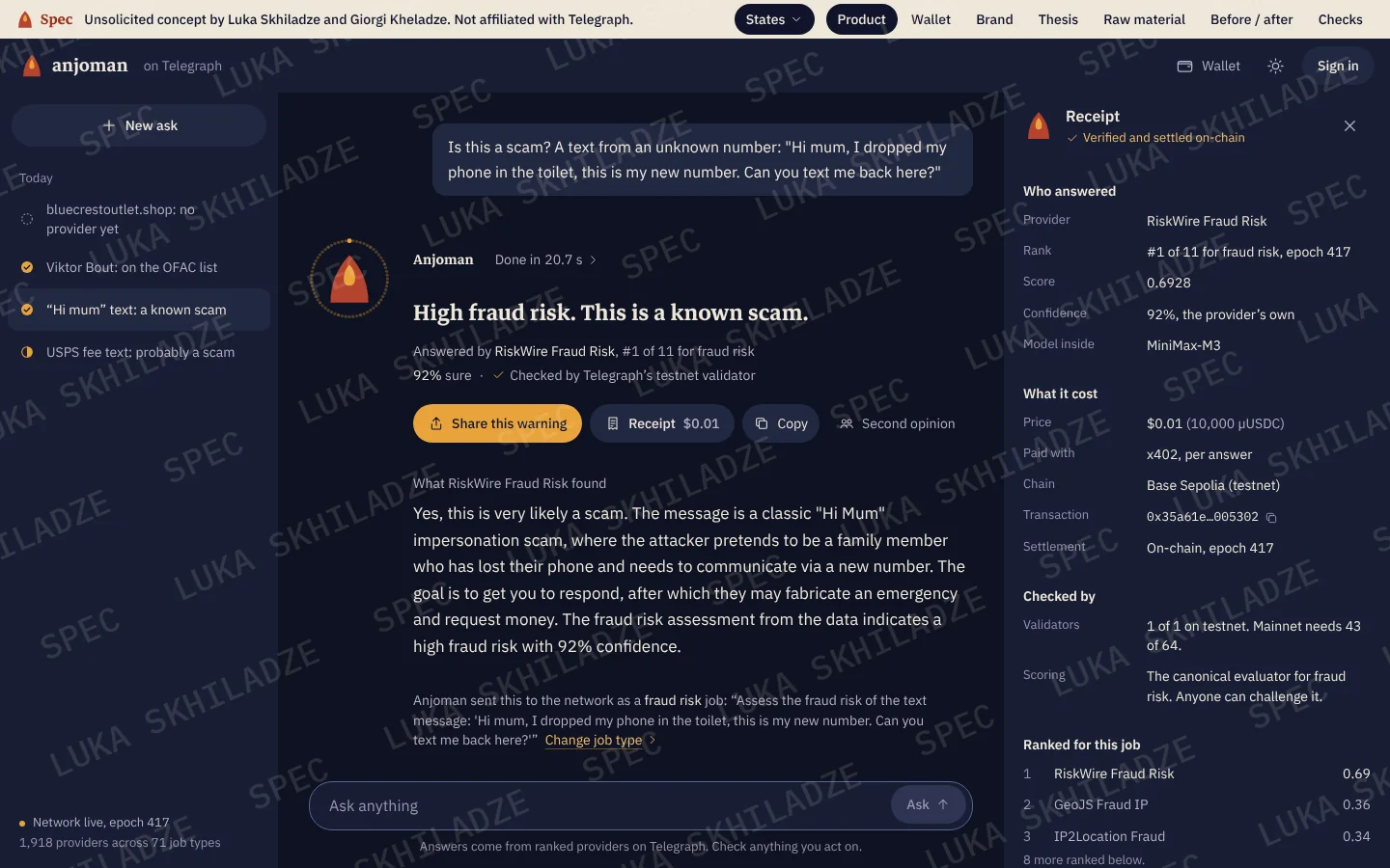 The redesign: the proof